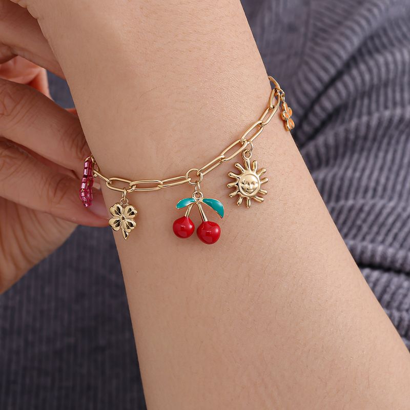 Cherry, Flower & Sun Armbånd