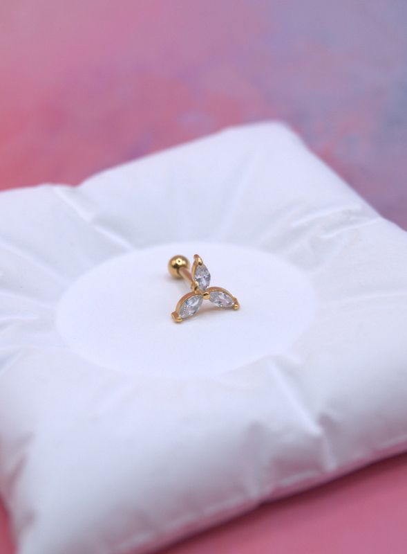 Golden Flower piercing