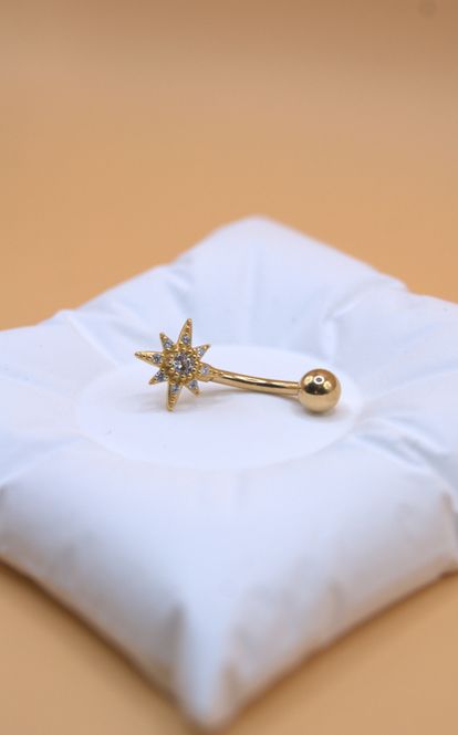 Hovedbilde Golden Comet navlepiercing