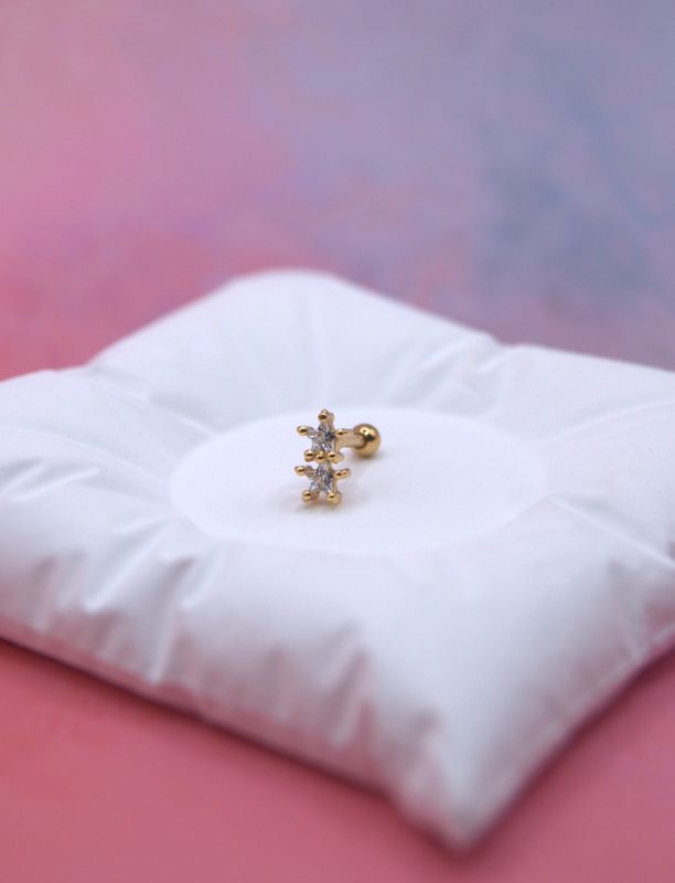Golden Dou Star piercing