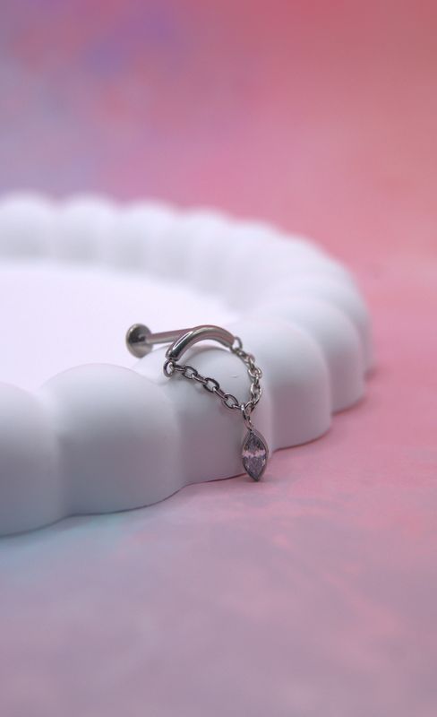 Elara Chain Titan Labret Sølv